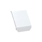 PEMSA - Tapa para el cambio de nivel convexo Click de las bandejas Pemsaband e Inducanal, ancho 100 mm, en acero inoxidable AISI 316L