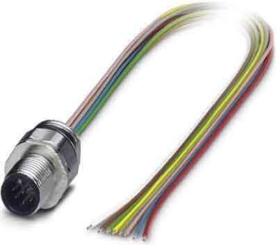 PHOENIX CONTACT - Conector enchufable SACC-EC-M12MS-8CON-PG9/0,5