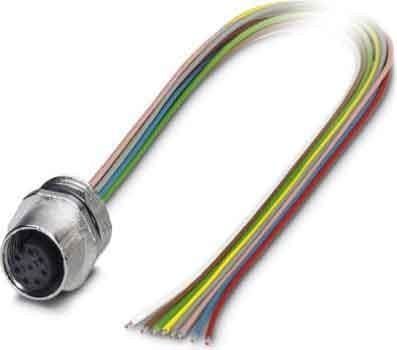 PHOENIX CONTACT - Conector enchufable SACC-E-M12FS-8CON-PG9/0,5
