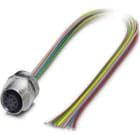 PHOENIX CONTACT - Conector enchufable SACC-E-M12FS-8CON-PG9/0,5