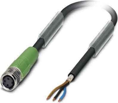 PHOENIX CONTACT - Cable SAC-3P-1,5-PUR/M 8FS SH para sensores/ actuadores