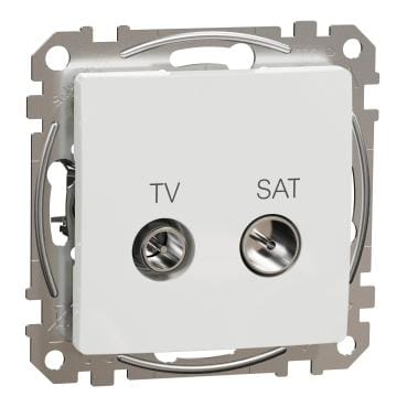 Schneider Electric - Toma TV-SAT final 4DB blanco