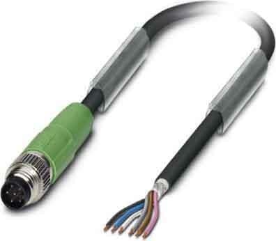PHOENIX CONTACT - Cable SAC-6P-M 8MS/1,5-PUR SH para sensores/ actuadores