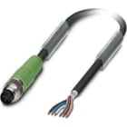 PHOENIX CONTACT - Cable SAC-6P-M 8MS/1,5-PUR SH para sensores/ actuadores