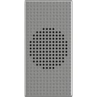BTICINO - Zumbador Classia - 8VA 250Vca - Aluminio - 1 módulo