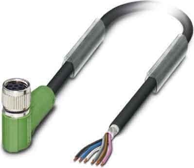 PHOENIX CONTACT - Cable SAC-6P-1,5-PUR/M 8FR SH para sensores/ actuadores