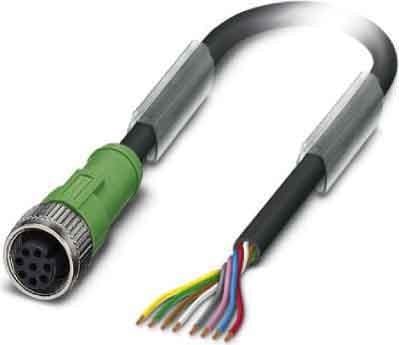 PHOENIX CONTACT - Cable SAC-8P-3,0-PUR/M12FS para sensores/ actuadores