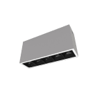 JISO - Downlight TOP EAGLE S5L LED SMD 10W 15° 3000K driver incluido on-off color blanco técnico/negro