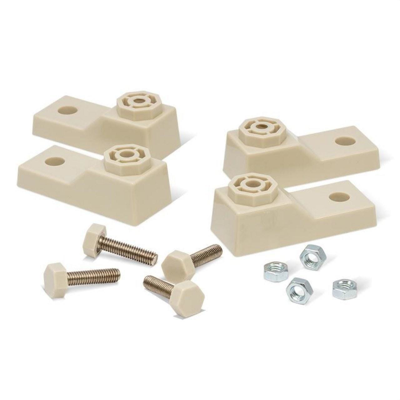 GAESTOPAS - Kit fijación mural con tornillo conjunto para armario polyester (4u)