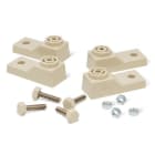 GAESTOPAS - Kit fijación mural con tornillo conjunto para armario polyester (4u)
