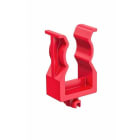 PEMSA - CLIP FIJACIÓN TUBO DN20 ROJO