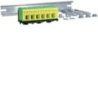 HAGER - PLETINA TOMA TIERRA 250MM CON SOPORTE PARA CONEXIÓN QUICK CONNECT