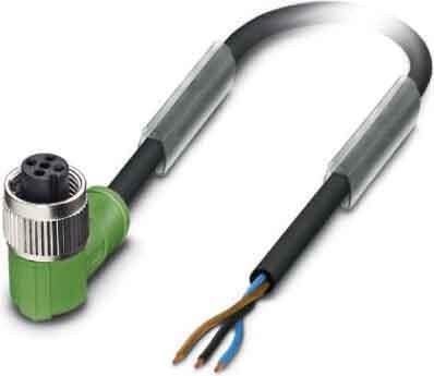 PHOENIX CONTACT - Cable SAC-3P-3,0-PUR/M12FR para sensores/ actuadores