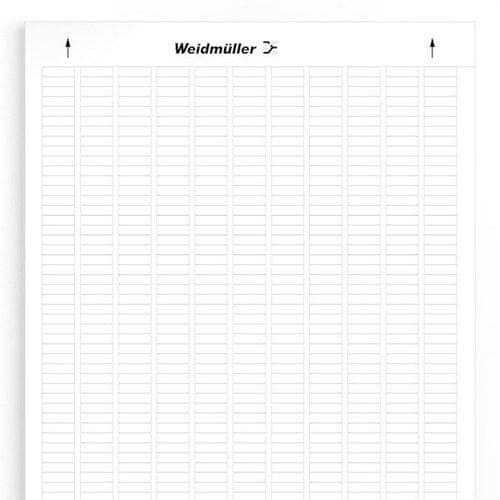 WEIDMÜLLER - ADH. 15X4.63 (10H/627E/B)BLANCO