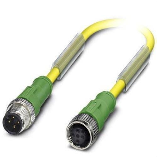 PHOENIX CONTACT - Cable SAC-4P-M12MS/0,6-PUR/M12FS D para sensores/ actuadores