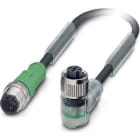 PHOENIX CONTACT - CABLE SAC-3P-M12MS/5,0-PUR/M12FR-2L