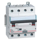 LEGRAND - Magnetotérmico diferencial DX³ 6000/10kA - 4P- 400V~ -25 A-curva C- 300mA-tipo A