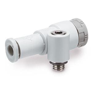 SMC - JAS-LEA06-01S  REGULADOR DE CAUDAL COMPACTO T