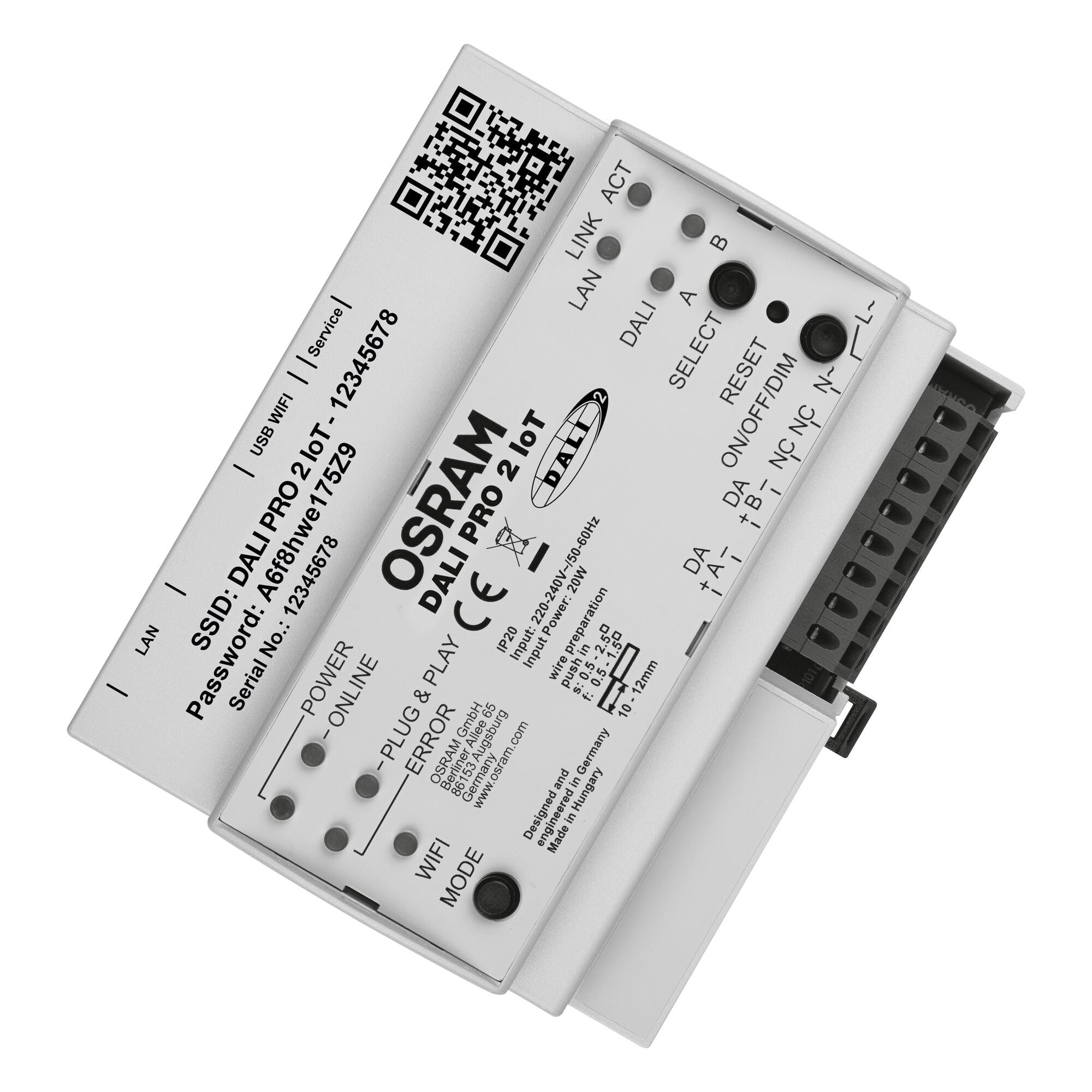 LEDVANCE - DIMMER DALI PRO 2 IOT 20X1