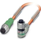 PHOENIX CONTACT - CABLE SAC-5P-M12MS/0,6-PUR/M12FR3LV