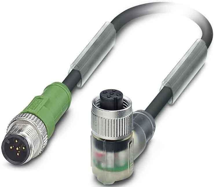 PHOENIX CONTACT - CABLE SAC-5P-M12MS/1,5-PUR/M12FR3LV
