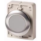 EATON - Pulsador rasante M30I-FD-GR 30mm retorno gris anillo inoxidable frente plana