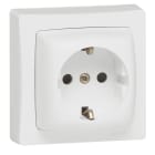 IDE - BASE 2P+T 16A  C/ OBTURADOR CON BORNE DE TORNILLOS