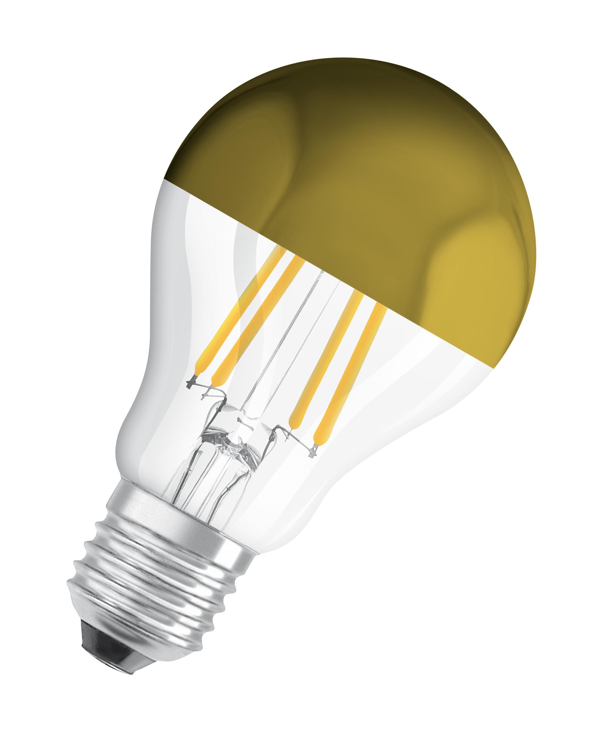 LEDVANCE - LED START CLASSIC FILAMENT MIRROR GOLD 6,5W 827