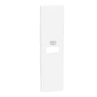 BTICINO - Frontal cargadores USB Living Now - Blanco - 1 módulo
