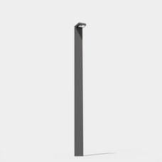 LEDS-C4 - Baliza IP66 MODIS LED 11.6W 2700K gris urbano 744lmON-OFF