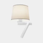 LEDS-C4 - Aplique HALL LED E27 2, 15W 2700K blanco 150lm ON-OFF