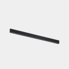 LEDS-C4 - Luminaria lineal Infinite Slim inicio superficie 1120mm 28.7 3000K CRI 90 DALI-2/PUSH negro IP40 2949lm