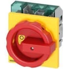 SIEMENS - SENTRON, INTERRUPTOR-SECCIONADOR 3LD5 UL, INTERRUPTOR DE PARADA DE EMERGENCIA, 4 POLOS, APROBADO SEG