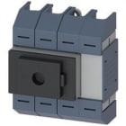 SIEMENS - SWITCH DISCONNECTOR 100A, SIZE 02, 4-POLE FRONT OPERATING MECHANISM CENTER BASIC UNIT WITHOUT HANDLE