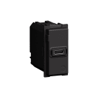 BTICINO - Base cargador individual USB Living Now - Tipo C - 1 módulo