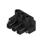 WEIDMÜLLER - Conector para circuito impreso BLZ 7.62HP/03/180F SN BK BX