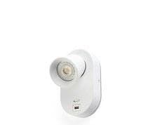 FARO - APLIQUE CORB BLANCO GU10 + USB BLANCO