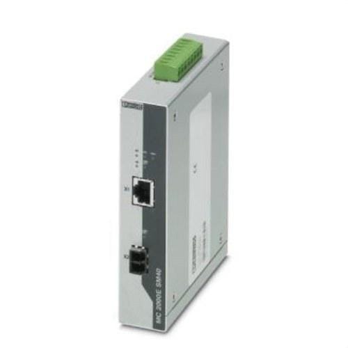 PHOENIX CONTACT - Convertidor de fibra óptica FL MC 2000E SM40 LC