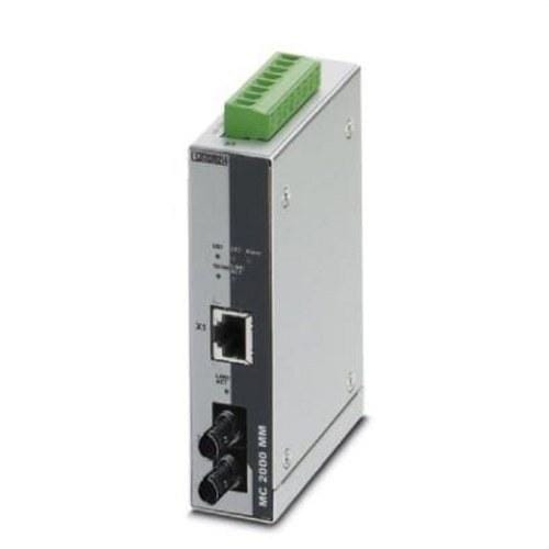 PHOENIX CONTACT - Convertidor de fibra óptica FLMC 2000T ST
