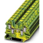 PHOENIX CONTACT - Borne de tierra para carril UT 4-QUATTRO-PE
