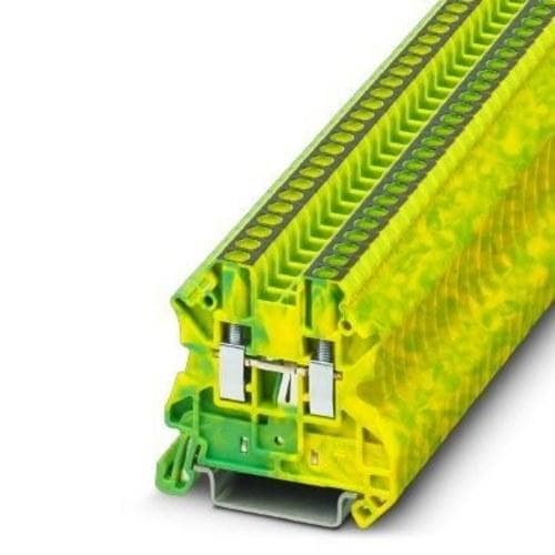 PHOENIX CONTACT - BORNE DE TIERRA PARA CARRIL UT 2,5-PE BK