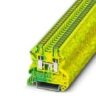 PHOENIX CONTACT - BORNE DE TIERRA PARA CARRIL UT 2,5-PE BK