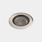 LEDS-C4 - Empotrable de suelo IP66-IP67 Max Big Round Trim LED 13.8 2700K acero inoxidable AISI 316 1076lm