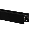 JISO - Sistema de carriles magnéticos de superficie para interiores SURMAG 2m negro