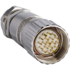 Sin Marca - Conector M23 macho recto