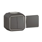 LEGRAND - Transformador Plexo monobloc de superficie - Antracita