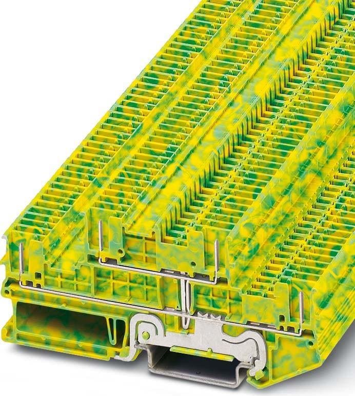 PHOENIX CONTACT - BORNE PTTB1,5/S/4P-PE 0,14-1,5MM² AM/GN