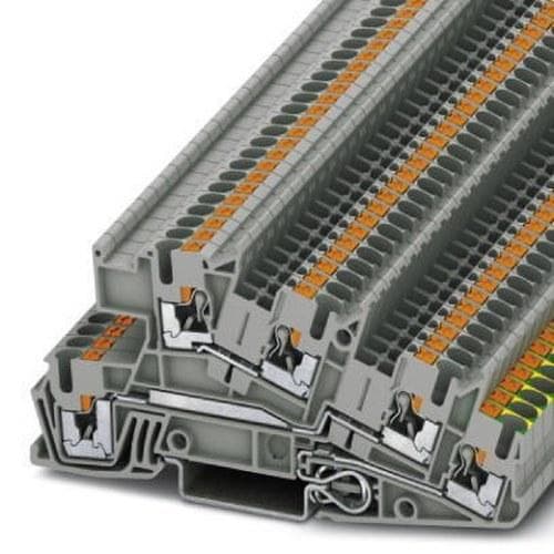 PHOENIX CONTACT - BORNE PISO PTI-2,5-PE/L/L 0,14-4MM² GY