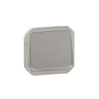 LEGRAND - Pulsador NA luminoso Plexo modular gris - 10 A