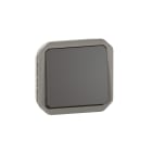 LEGRAND - Conmutador Plexo modular antracita - 10AX